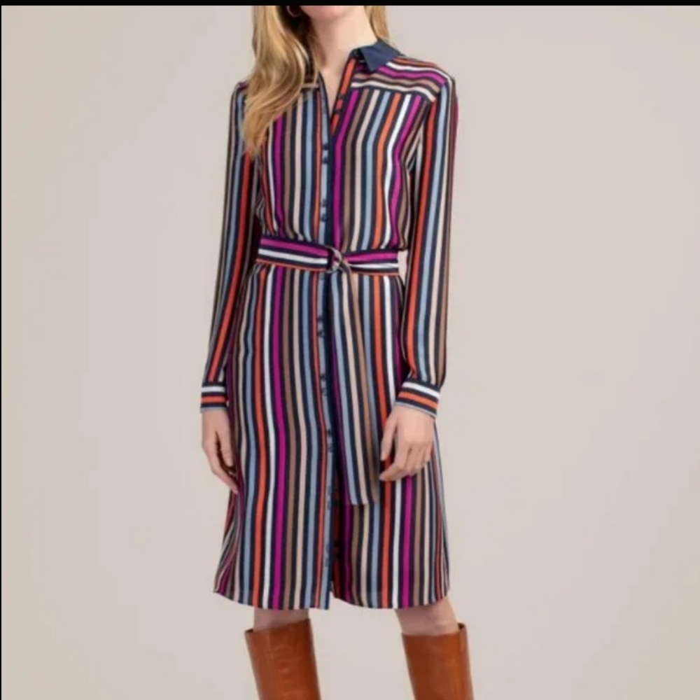 NEW! Trina Turk Lamar Button Dress *RARE SIZE!*